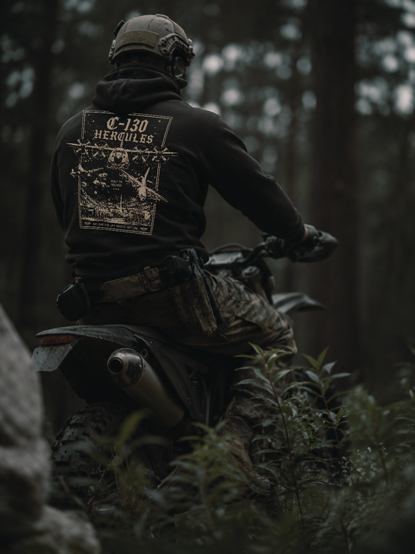 C-130 Hercules Hoodie Black