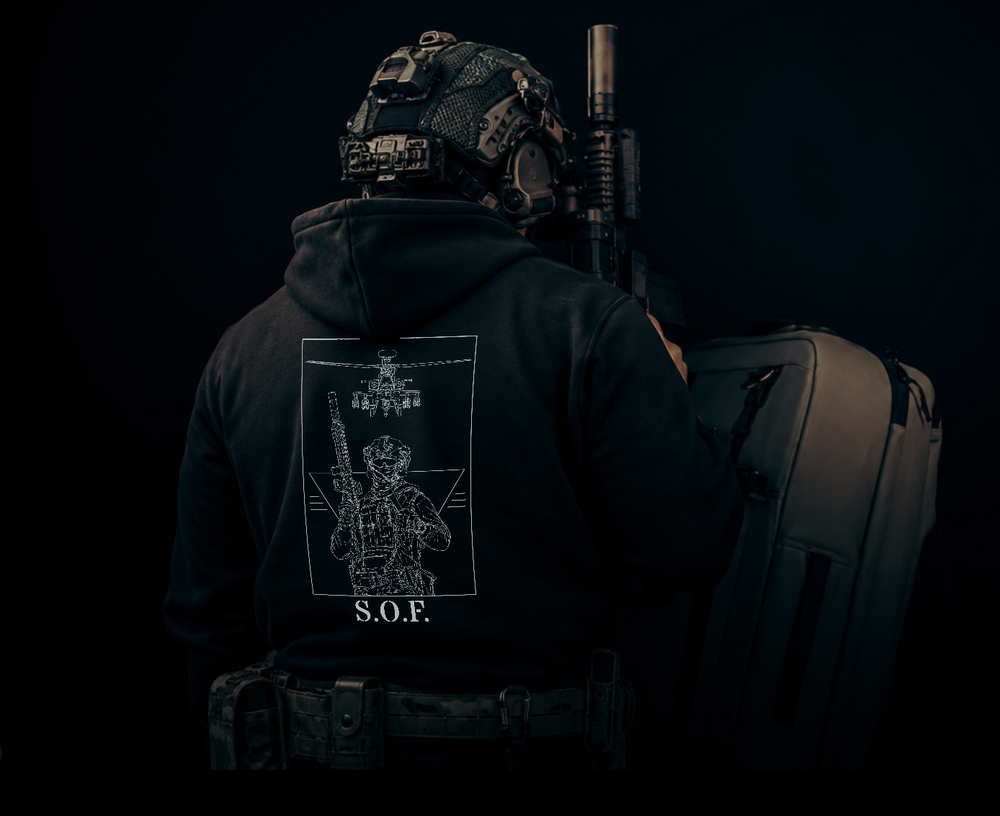 S.O.F. Hoodie Black