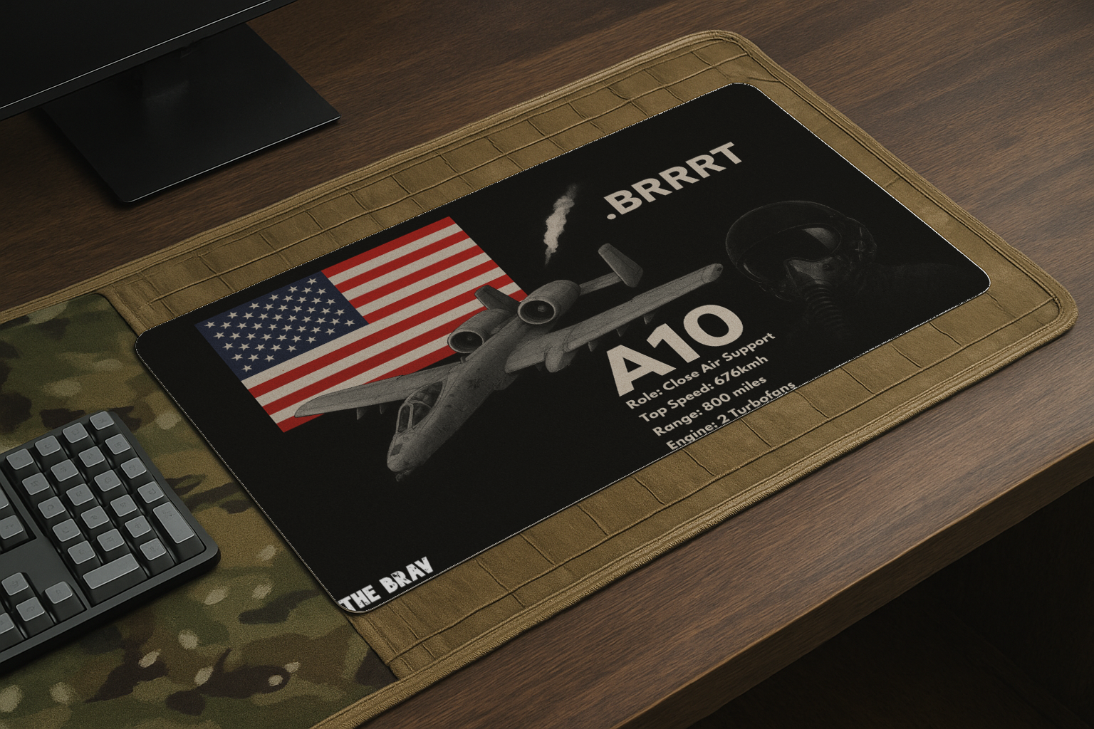 A10 Warthog mousepad