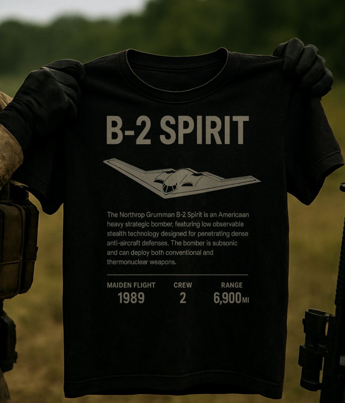 B2 Spirit Info Tee