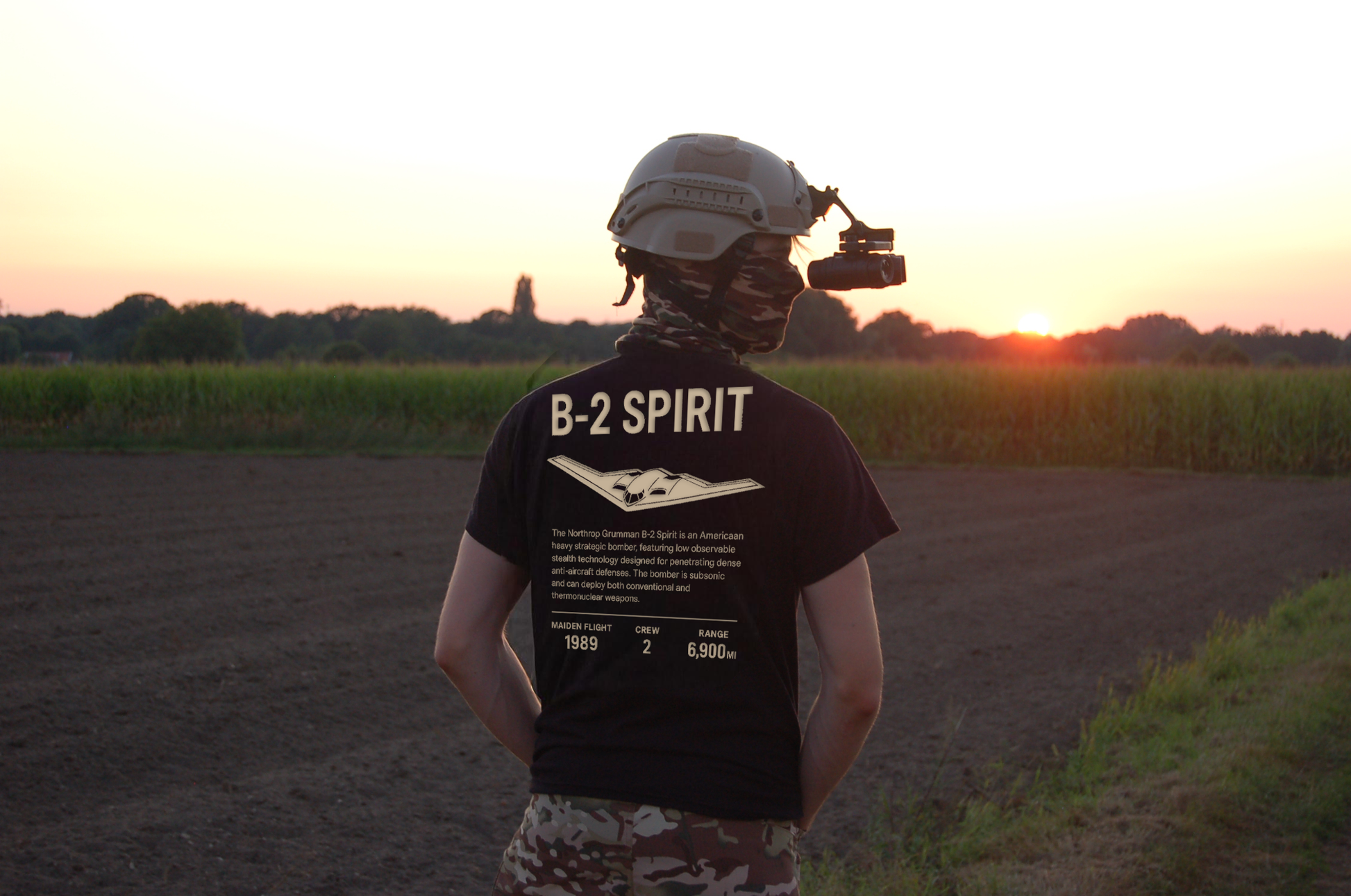 B2 Spirit Info Tee