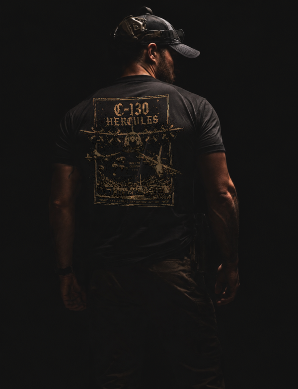 C-130 Hercules Tee Black