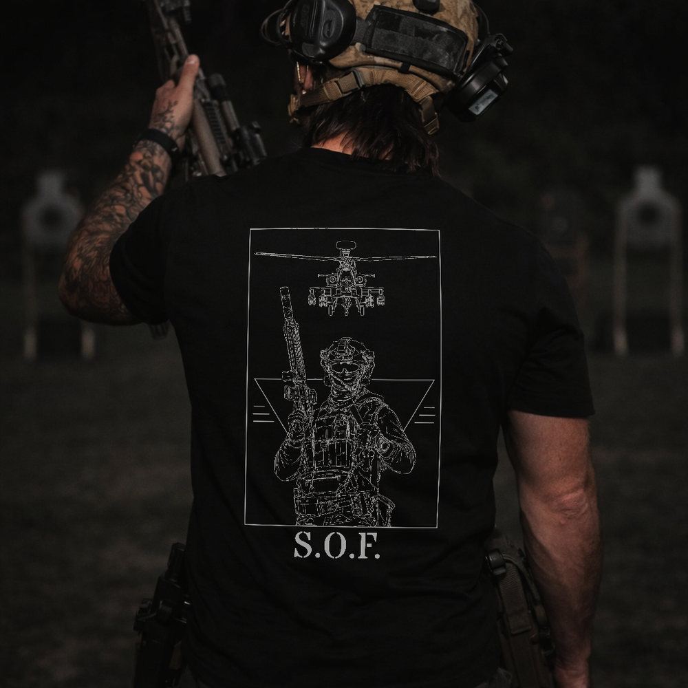 S.O.F. Tee Black