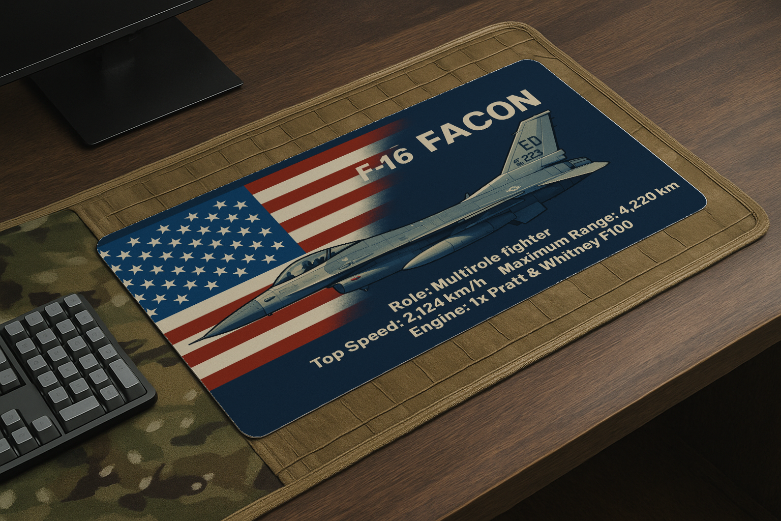 F16 Falcon Mousepad