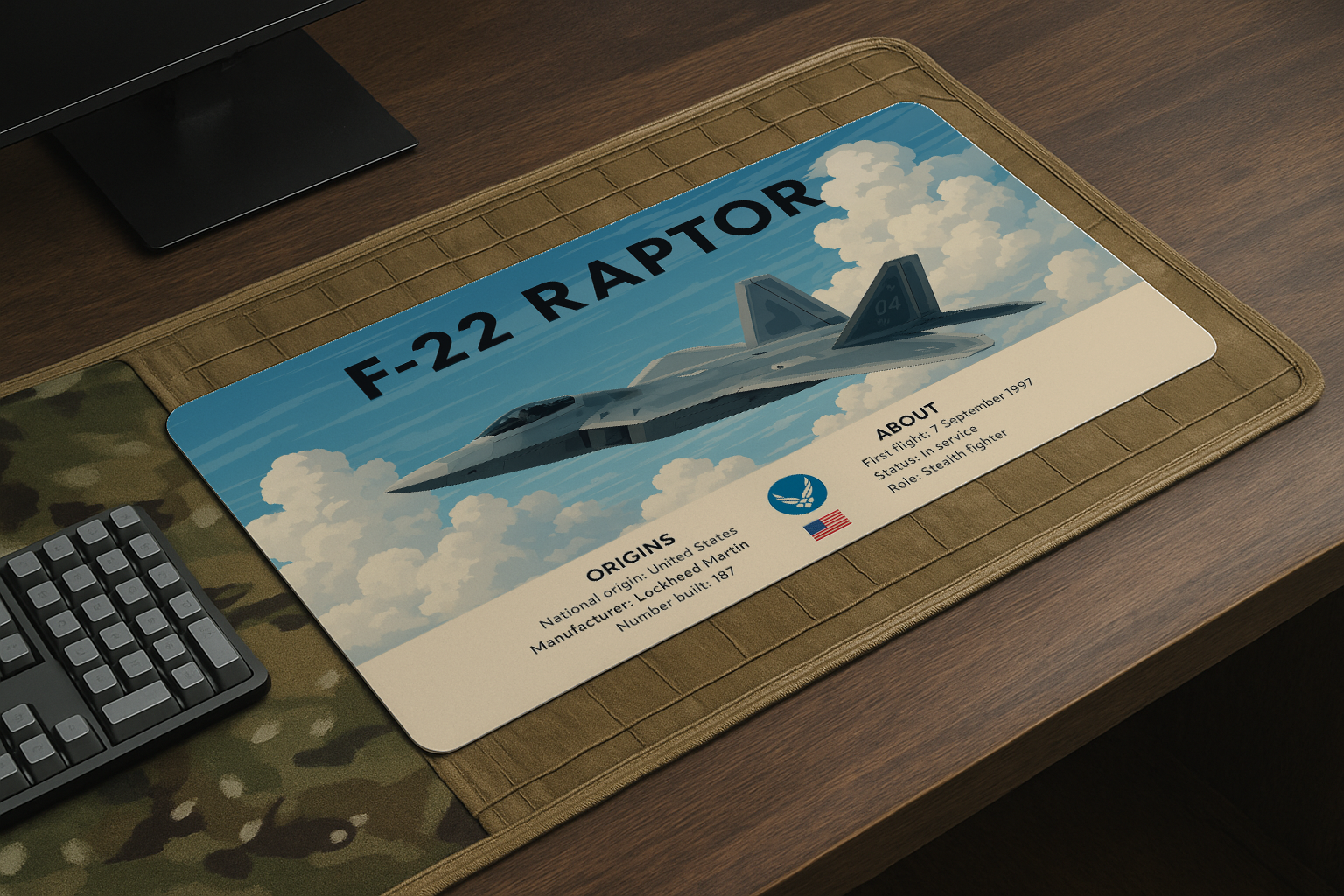 F22 Raptor MousePad