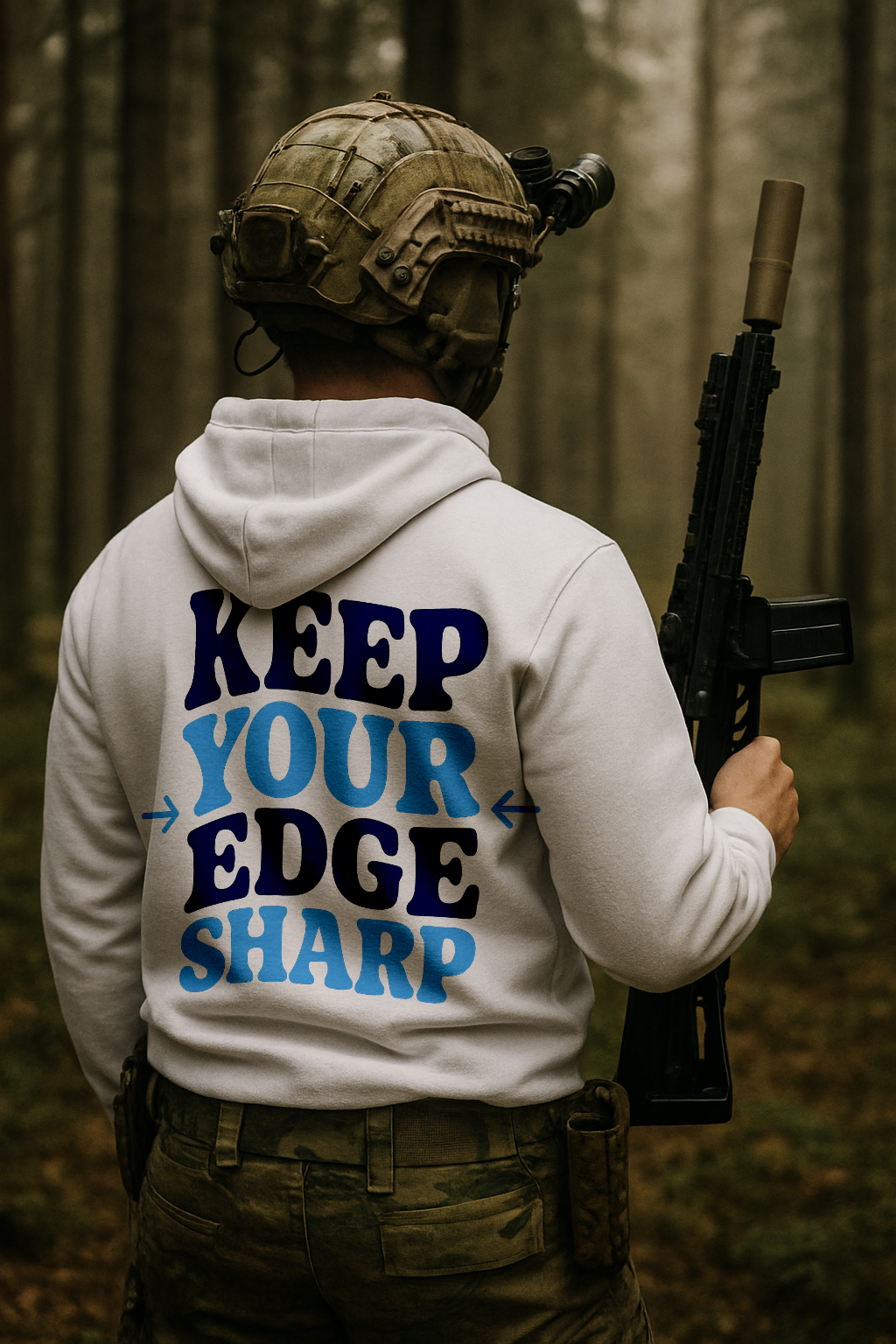 Keep your edge sharp Hoodie