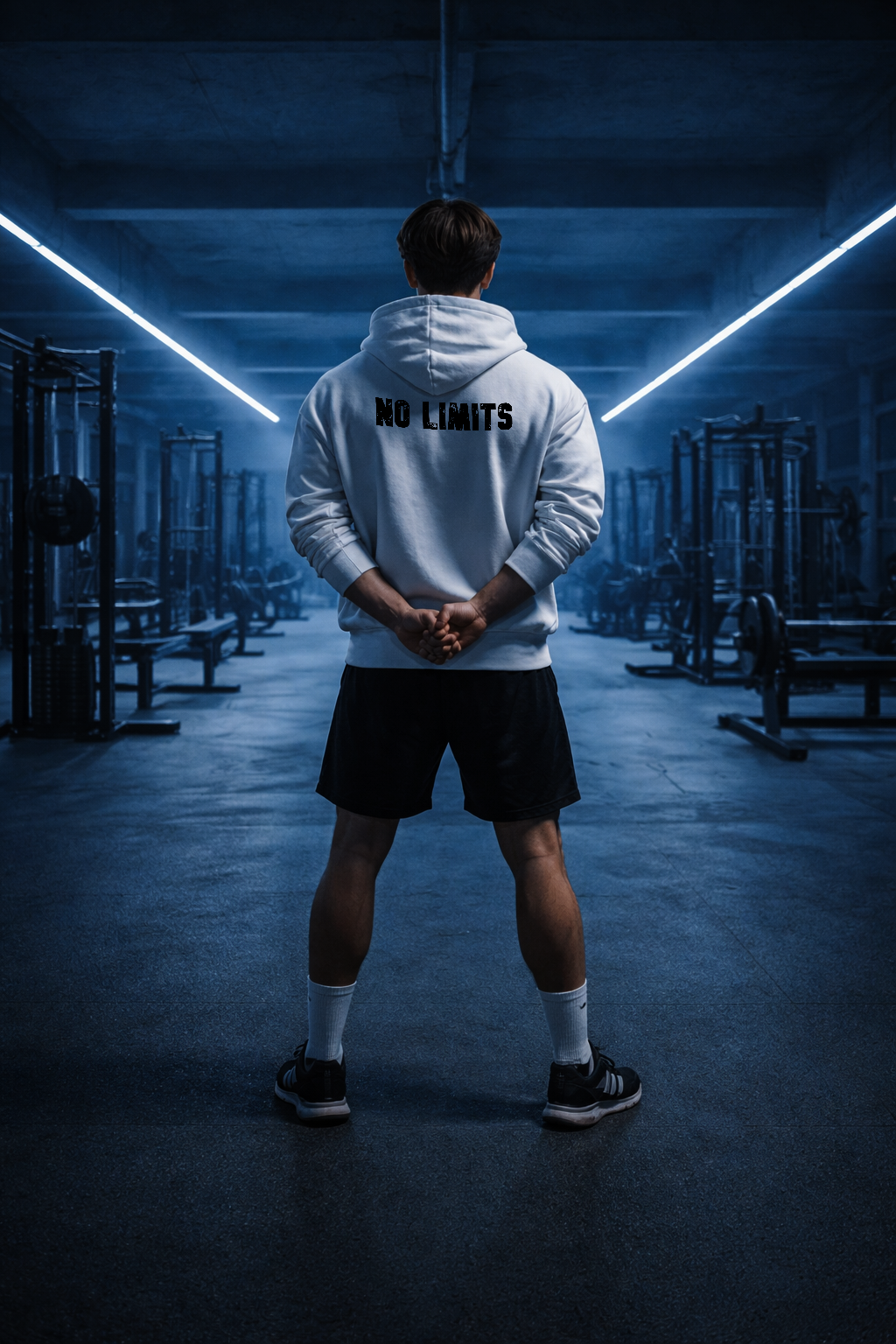 No Limits Hoodie White