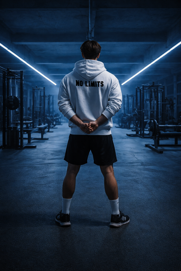 No Limits Hoodie White