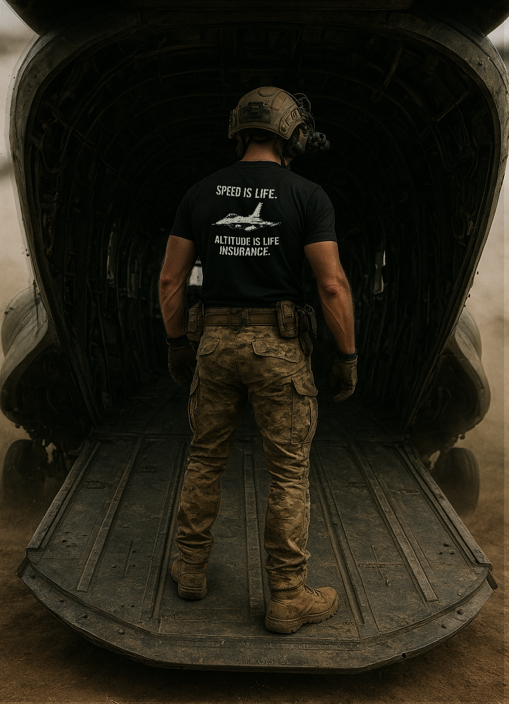 Speed ​​is Life Dark Tee