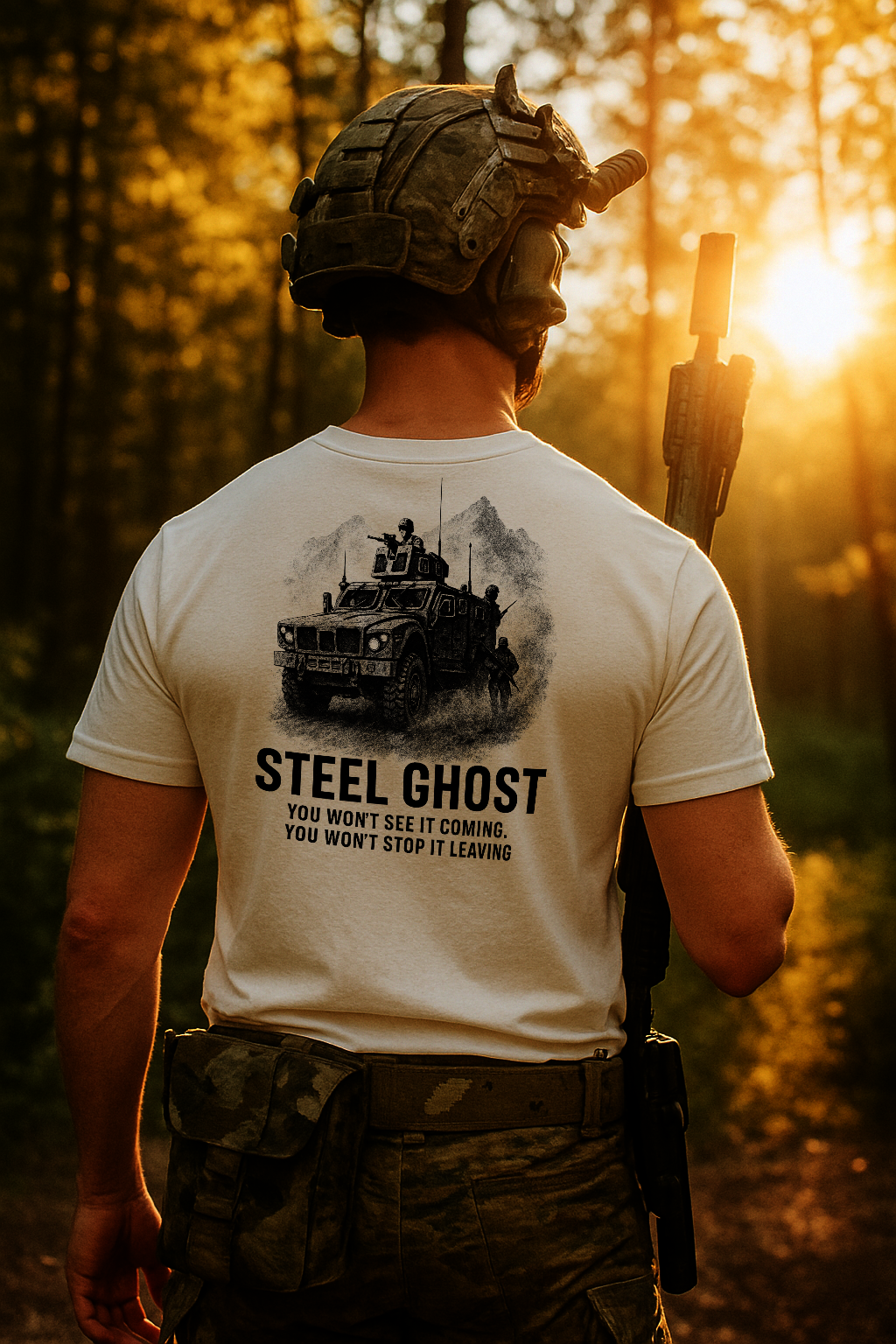 Steel Ghost Tee