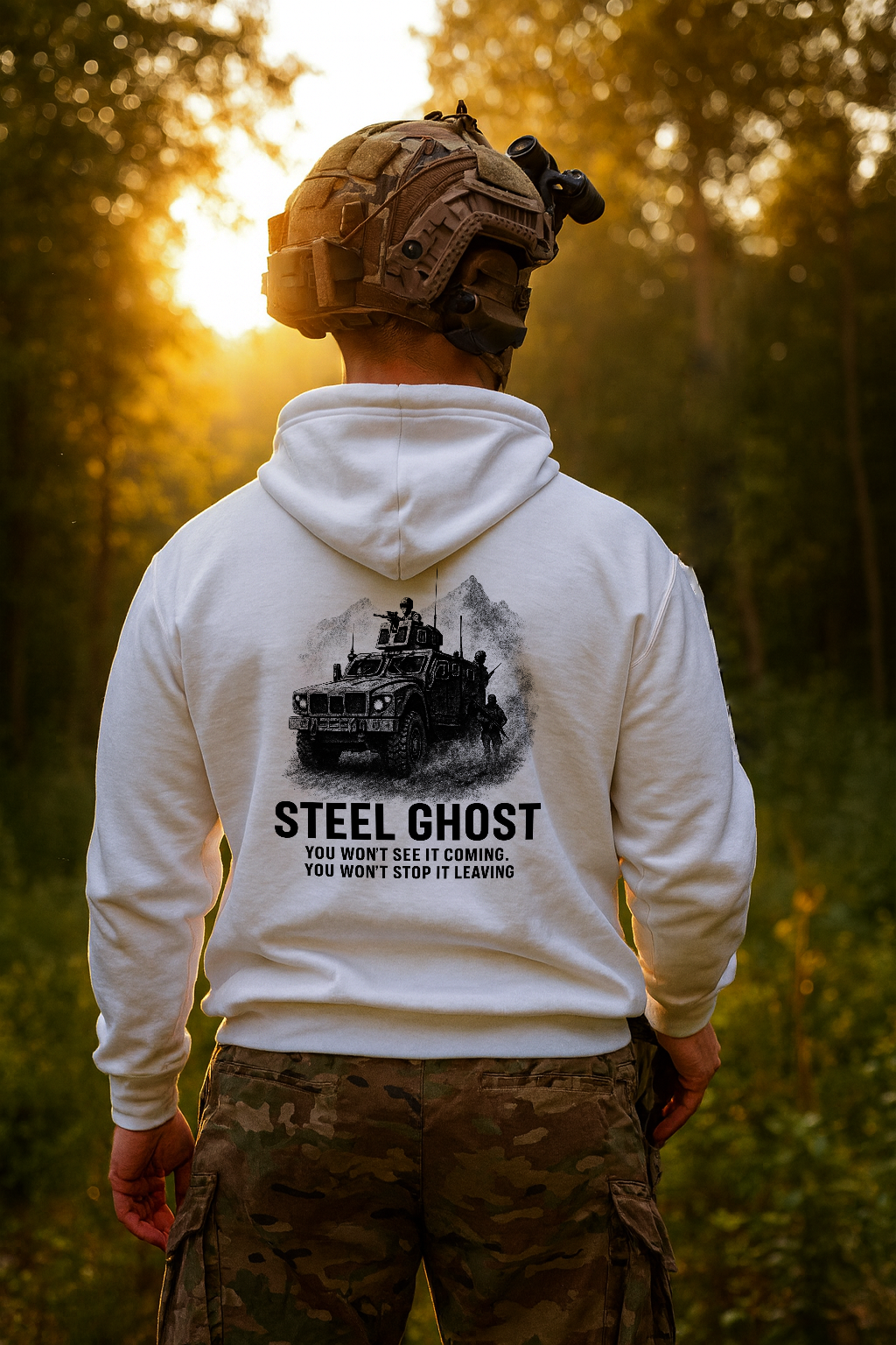 Steel Ghost Hoodie