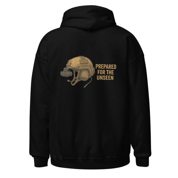 Prepared for the Unseen Dark Hoodie