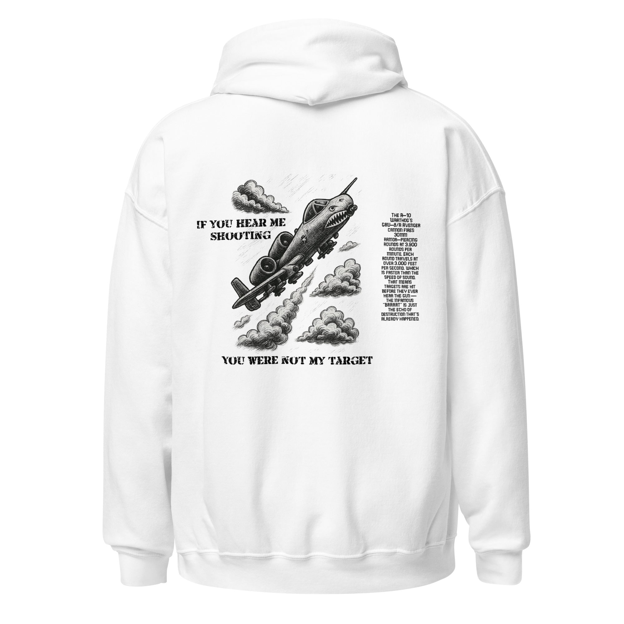 A10 Hoodie White